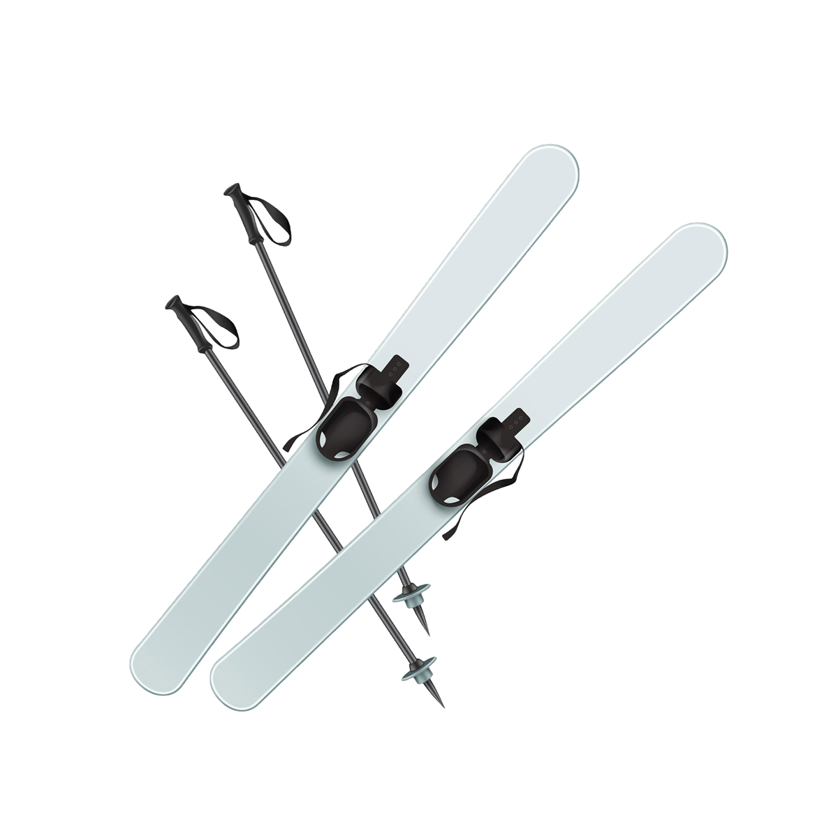 SlidePro All-Mountain Ski Set