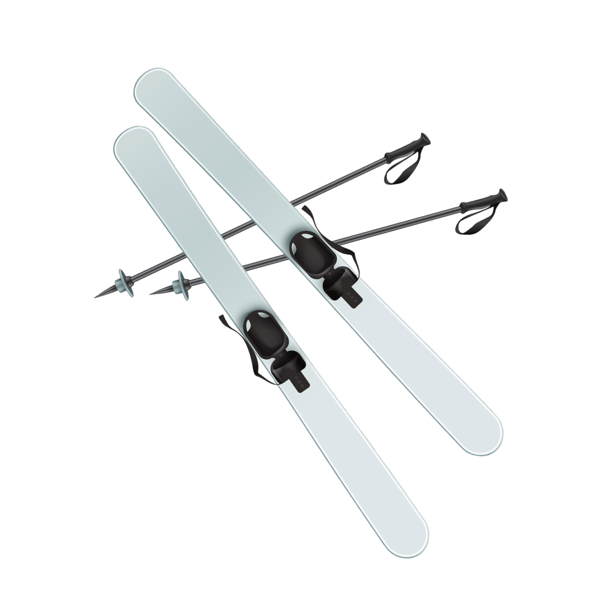 SlidePro All-Mountain Ski Set