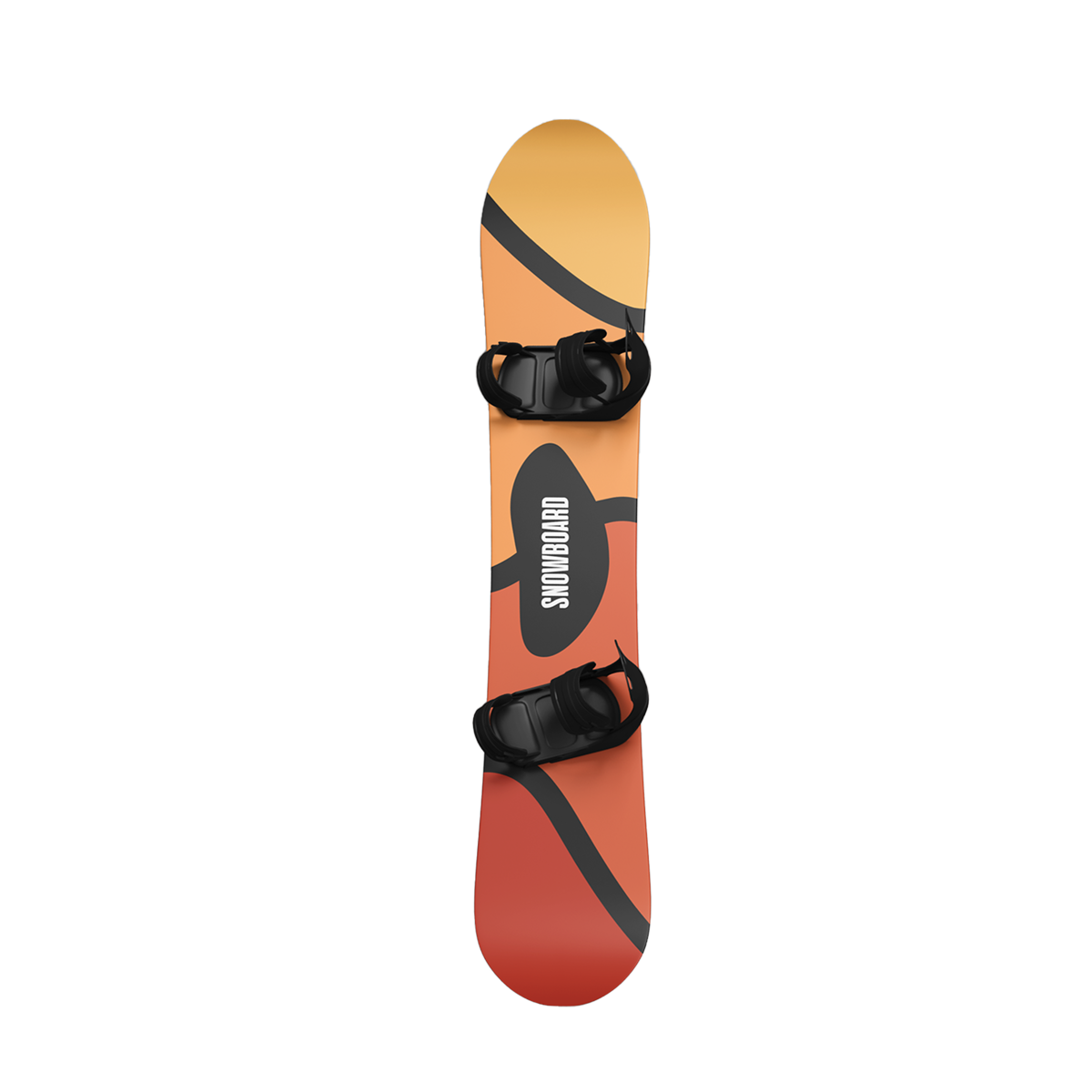 SlidePro Sunburst Freestyle Snowboard