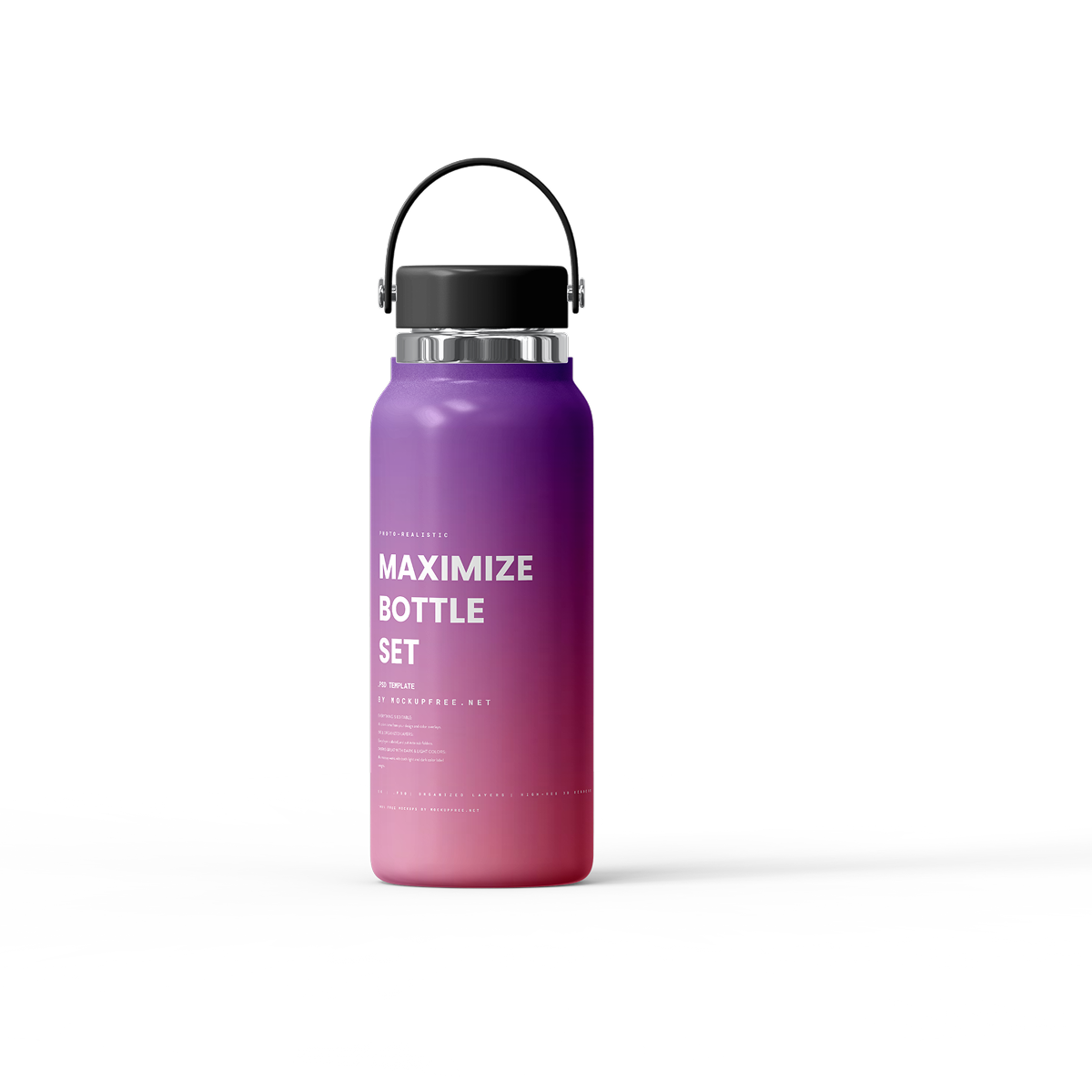 Maximize Gradient Water Bottles