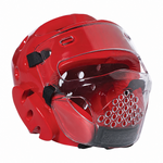 Clear Protective Face Shield for Martial Arts Headgear
