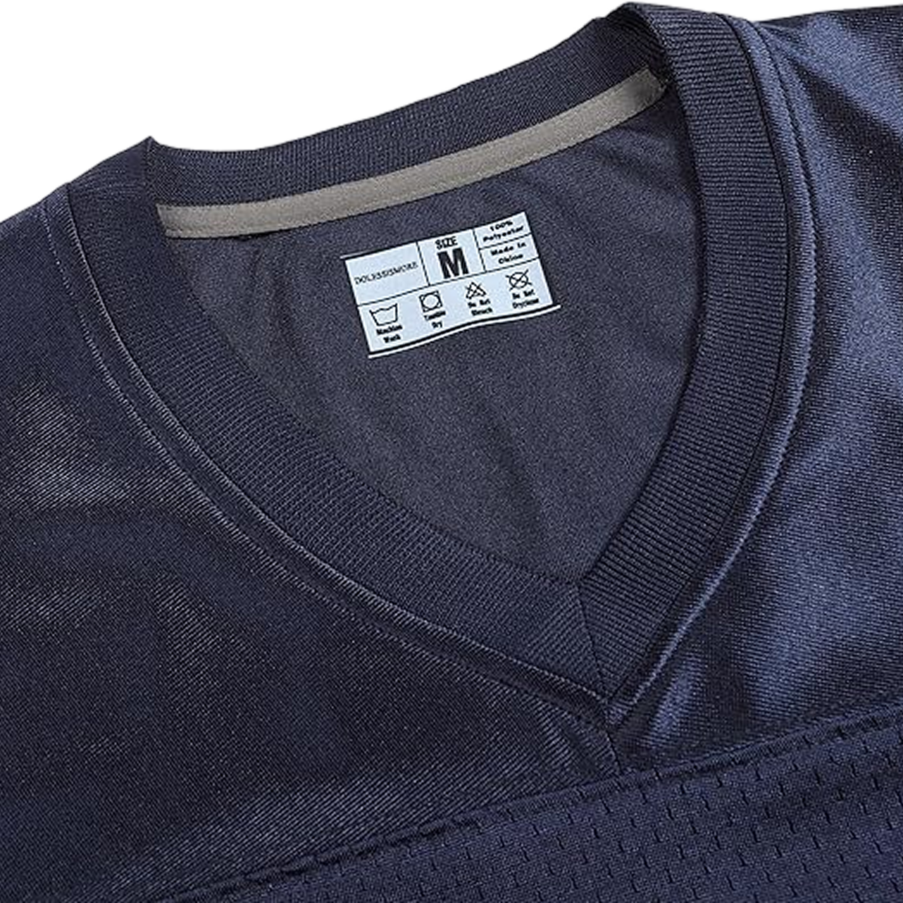 Pro Mesh Performance Jersey - Navy Athletic Fit