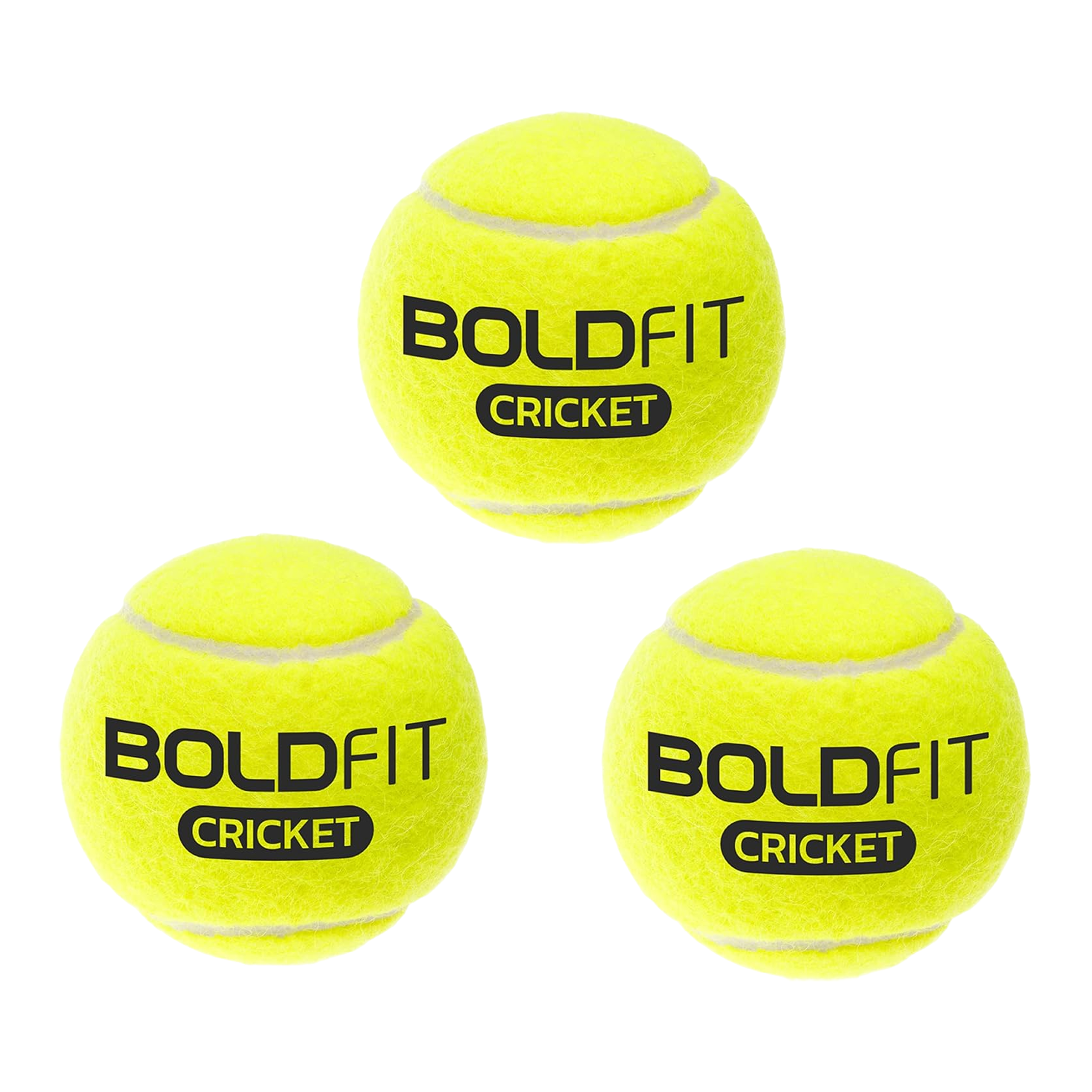 Training Tennis Cricket Balls - 3 Pack