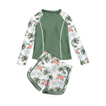 Kids Long Sleeve Swimsuit Set