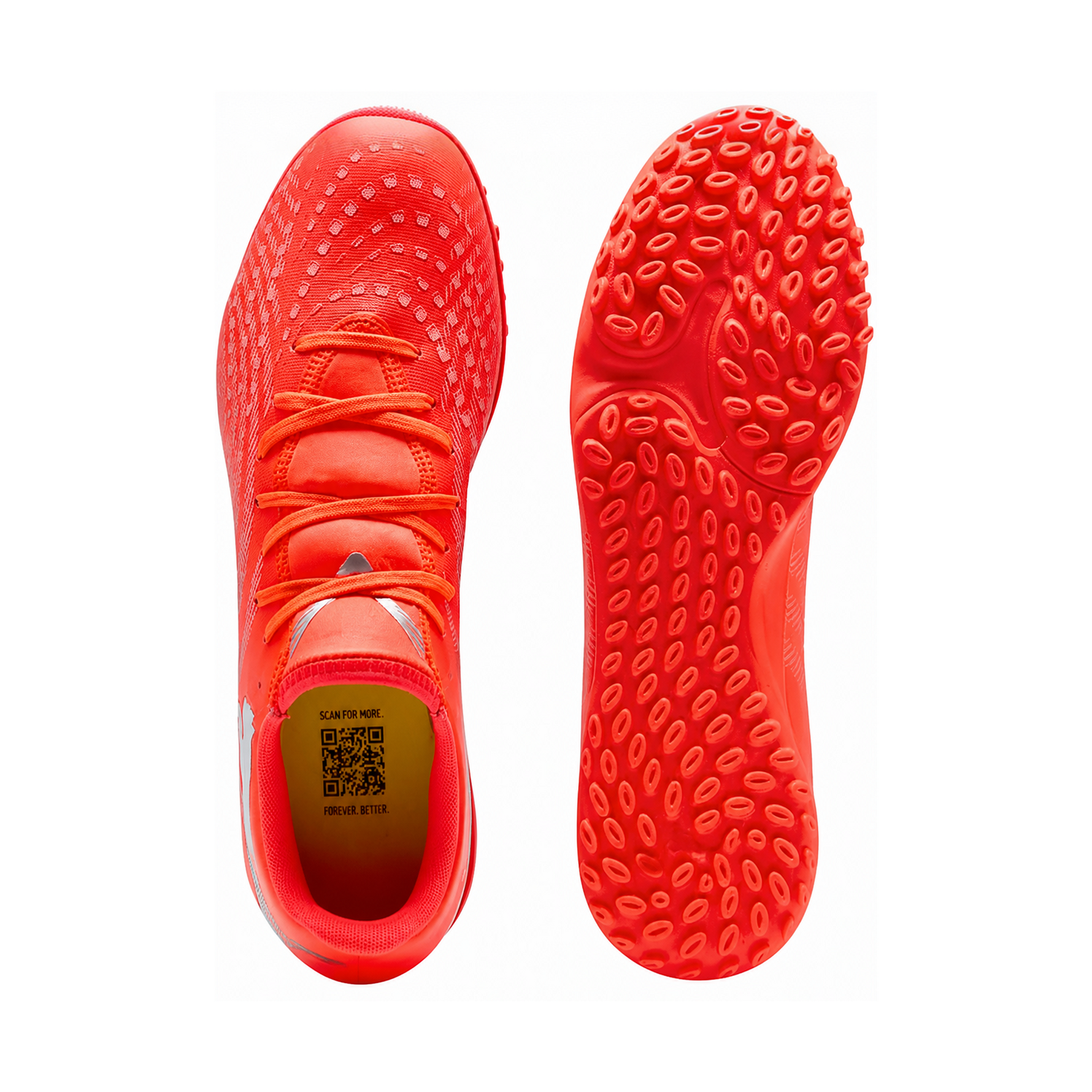 Red Turf Football Shoes