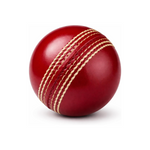 Red Leather Cricket Ball