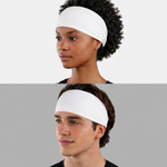 White Sports Headband