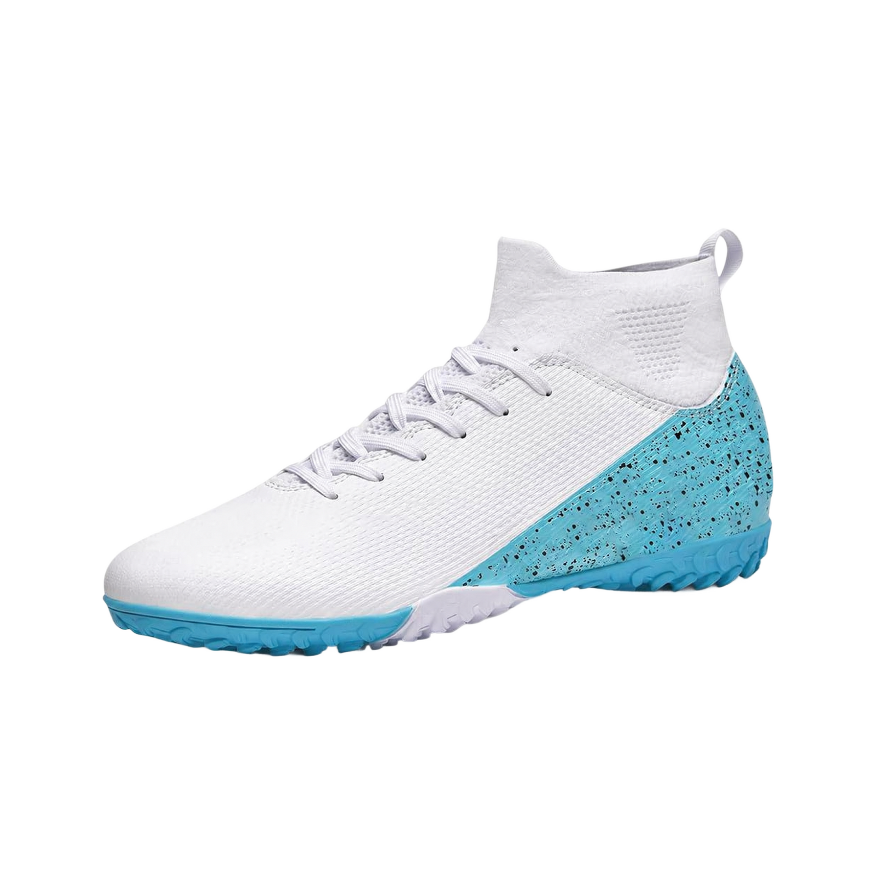 Pro Flex Indoor Soccer Shoes – White/Blue